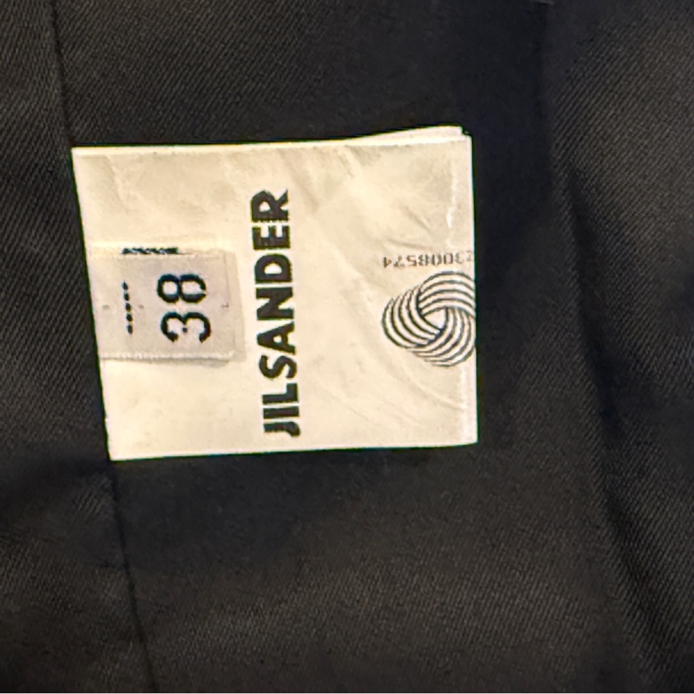 Jil Sander Black Pinstripe Single-Button Jacket - Picture 8 of 13